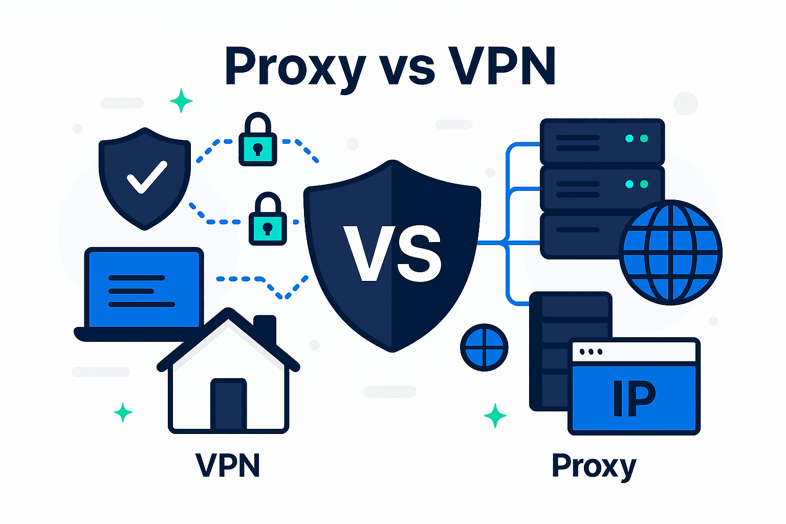 Proxy vs VPN comparison