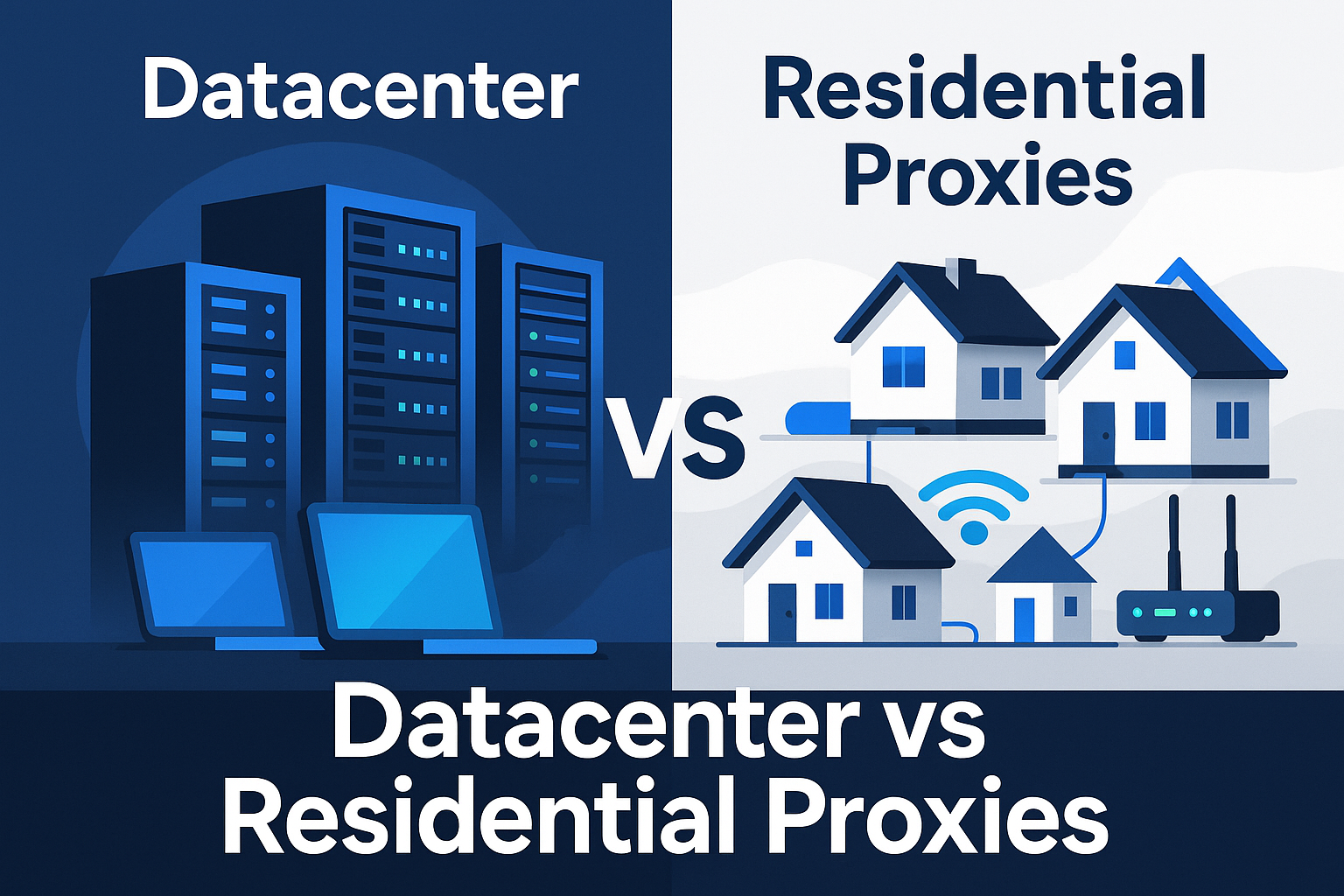 Datacenter vs Residential Proxies